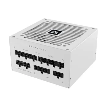 Fuente de Poder Balam Rush Magnetar 1250MR - 1250W - ATX - 24-pin - 6 SATA - 80 PLUS PLATINO - Blanco - BR-937627