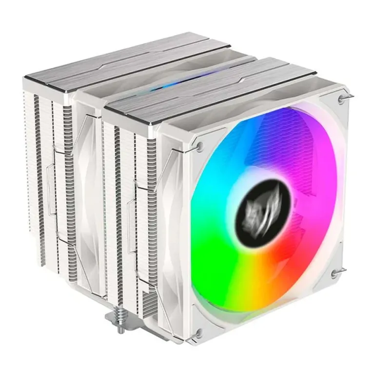 Disipador Balam Rush NITROX NX70 - 120mm - 4-pin - 1800RPM - Blanco - RGB - BR-937931