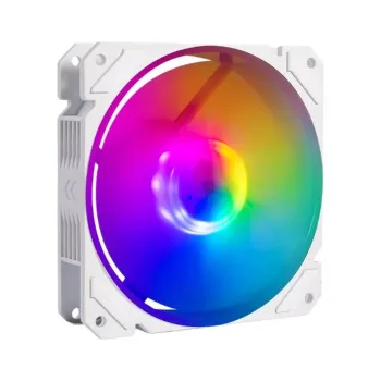 Ventilador Balam Rush Eolox Blaze EX70W - 120mm - 1200 RPM - 3 Pines - Blanco - BR-938051