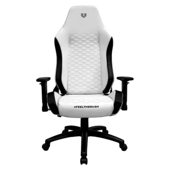 Silla Gamer Balam Rush THUNDER NEAT - Hasta 120kg - Blanco con Negro - BR-938211
