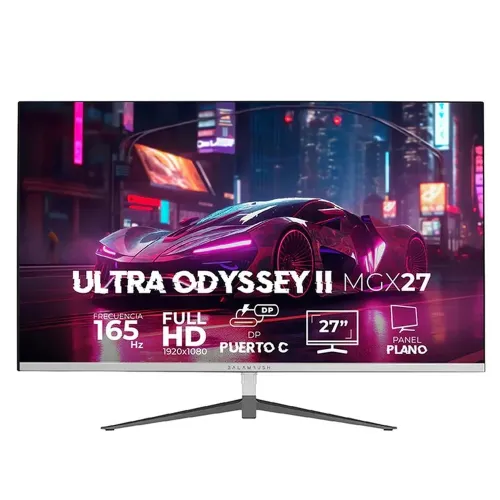 Monitor Gamer Balam Rush ULTRA ODYSSEY II MGX27 - 27" - Full HD - 165Hz - HDMI - DisplayPort - Blanco - BR-938303 Monitor Gamer Balam Rush ULTRA ODYSSEY II MGX27 - 27" - Full HD - 165Hz - HDMI - DisplayPort - Blanco - BR-938303