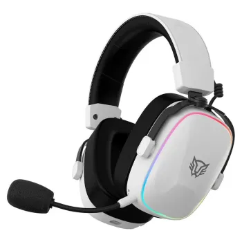 Diadema Gamer Balam Rush AEON EXPERT HS1100 - Inalámbrico - Bluetooth/Dongle USB - Blanco - BR-938518