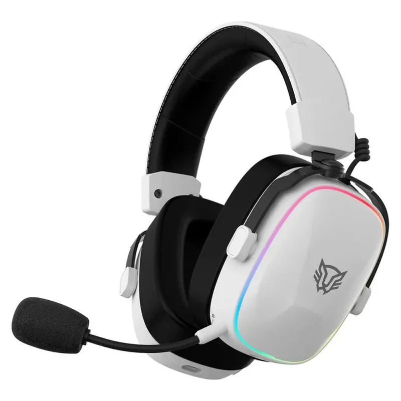 Diadema Gamer Balam Rush AEON EXPERT HS1100 - Inalámbrico - Bluetooth/Dongle USB - Blanco - BR-938518