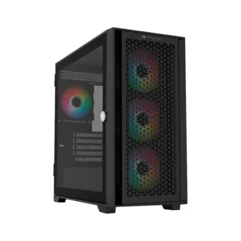 Gabinete Gamer Balam Rush Carbono Twin Mate 8000 - Media Torre - Micro ATX/Mini ITX - 4x Ventiladores - Panel Lateral - Negro - BR-938778