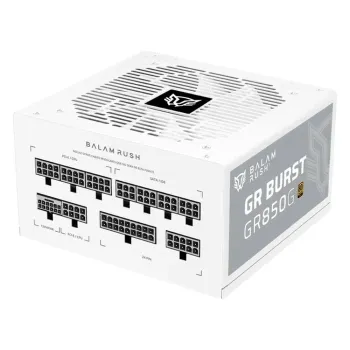 Fuente de Poder Balam Rush GR Burst GR850G - 850W - ATX - 24-pin - 6 SATA - 80 PLUS Gold - Blanco - BR-940320