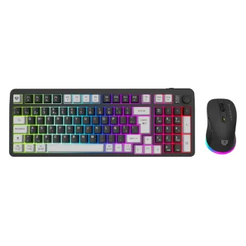 Kit Gamer Balam Rush Squad Conquest Pro KG525 - Teclado - Mouse - Negro - RGB - BR-940429