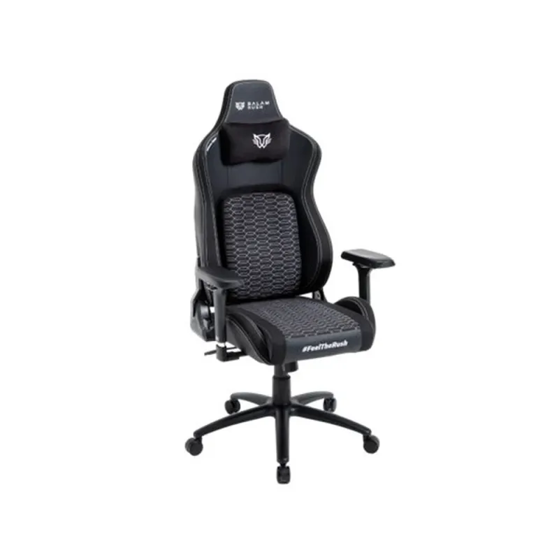 Silla Gamer Balam Rush Ultimate Super U5 - Soporta 150kg - Negro - BR-940504
