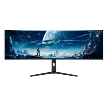 Monitor Gamer Balam Rush Exorvit Earth MZX49C - 49" - DQHD - 144Hz - HDMI - DisplayPort - Curvo - BR-940665