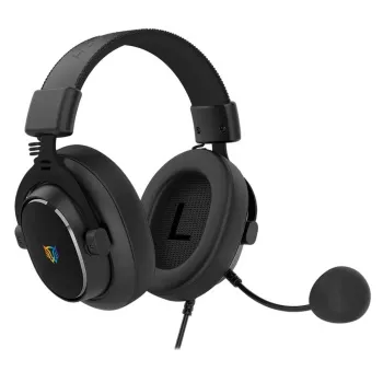 Diadema Gamer Balam Rush Aviator Expert HA777 - Alámbrico - 3.5mm - Micrófono - Negro - RGB - BR-941143