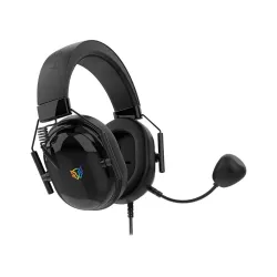 Diadema Gamer Balam Rush Aviator Level HA757 - Alámbrico - 3.5mm - Micrófono - Negro - RGB - BR-941167 Diadema Gamer Balam Rush Aviator Level HA757 - Alámbrico - 3.5mm - Micrófono - Negro - RGB - BR-941167