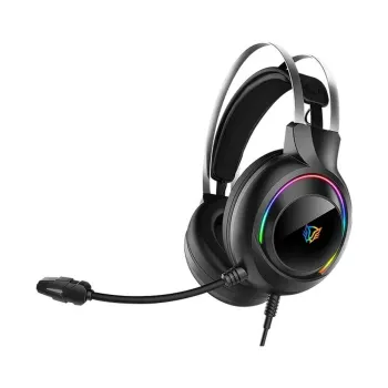 Diadema Gamer Balam Rush Hesix II HS688 - Alámbrico - Micrófono - RGB - BR-941204