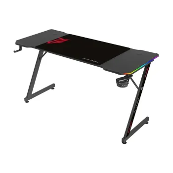 Escritorio Gamer Balam Rush Olympus Spot Glow MRX6000 - 140x60cm - Hasta 100kg - Negro - BR-941396