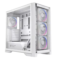 Gabinete Gamer Balam Rush Carbono Polar Twin Mate 9900 - Media Torre - ATX/M-ATX/ITX - 5 Ventiladores - Panel Lateral - Blanco - BR-941464 Gabinete Gamer Balam Rush Carbono Polar Twin Mate 9900 - Media Torre - ATX/M-ATX/ITX - 5 Ventiladores - Panel Lateral - Blanco - BR-941464