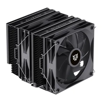 Disipador Balam Rush Heliux Expert HEX90 - 2x 120mm - 2000RPM - Negro - BR-941921
