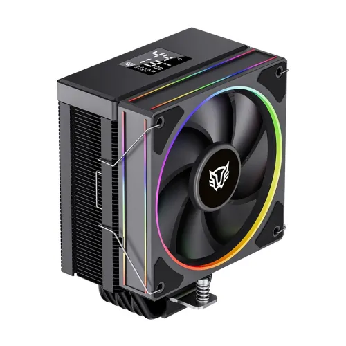 Disipador Balam Rush Heliux Pro HEX65 - 120mm - 2000RPM - RGB - Negro - BR-941969