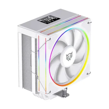Disipador Balam Rush Heliux Pro HEX55 - 120mm - 2000RPM - RGB - Blanco - BR-941990