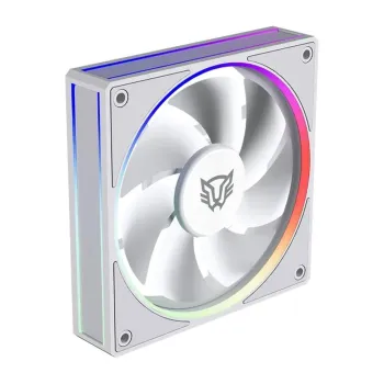 Ventilador Balam Rush Eolox Bora EXB85 - 120mm - 4 pin - Blanco - RGB - BR-942218