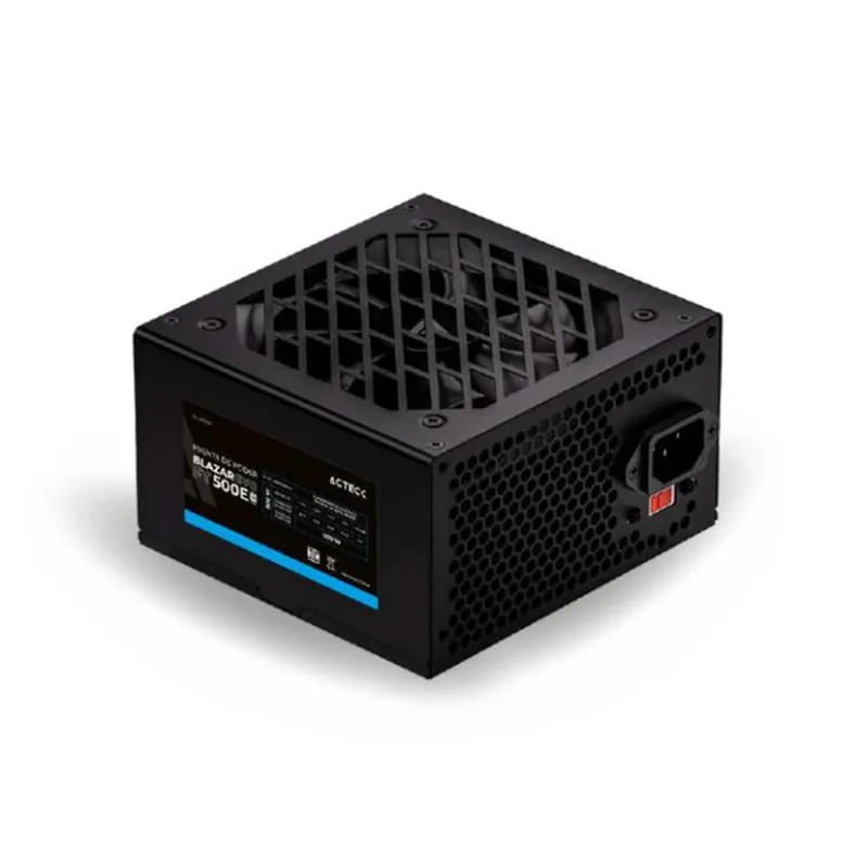 Fuente de Poder Acteck Blazar Evo FT500E - 500W - ATX - 20+4 pin - 2 SATA  - ES-05001E