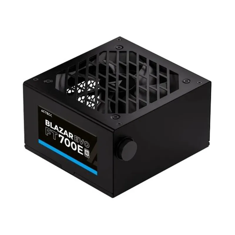 Fuente de Poder Acteck Blazar Evo FT700E - 700W - ATX - 20 + 4 Pines - SATA - MOLEX - ES-05004E