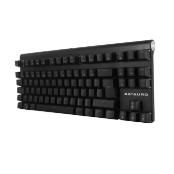 Teclado Gamer Batauro Aubrac - Alámbrico - Español - RGB - Switch Azul - Negro - ABR-400-NBL