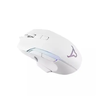 Mouse Gamer Batauro Balancer - Alámbrico - 9 Botones - RGB - Blanco - BLC-400-WH
