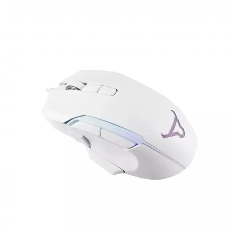 Mouse Gamer Batauro Balancer - Alámbrico - 9 Botones - RGB - Blanco - BLC-400-WH