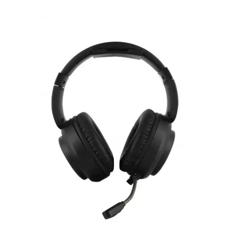 Diadema Gamer BATAURO GAURUS - Alámbrico - Micrófono - Negro con Gris - GUS-700-BK