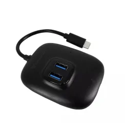 Hub USB Batauro HU-40 - USB-C a 4x USB-A - Negro - HU-40 Hub USB Batauro HU-40 - USB-C a 4x USB-A - Negro - HU-40