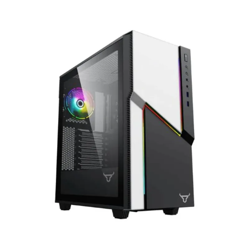 Gabinete Gamer Batauro NHYO - Media Torre - ATX/Micro ATX/ITX - 1 Ventilador - Panel Lateral - NHY-600