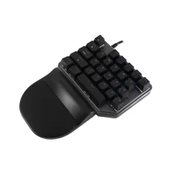 Teclado manual Gamer Batauro Nelore - Alámbrico - Derecho - RGB - Switch Rojo - Gris - NLR-100-GRD Teclado manual Gamer Batauro Nelore - Alámbrico - Derecho - RGB - Switch Rojo - Gris - NLR-100-GRD