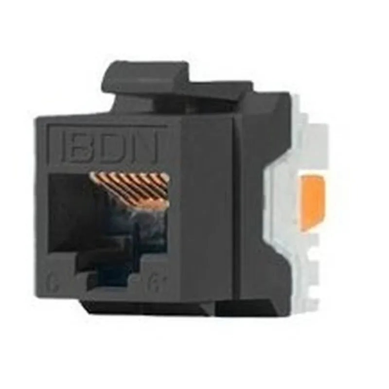 Jack Belden - Cat6 - RJ-45 - Negro - AX101321