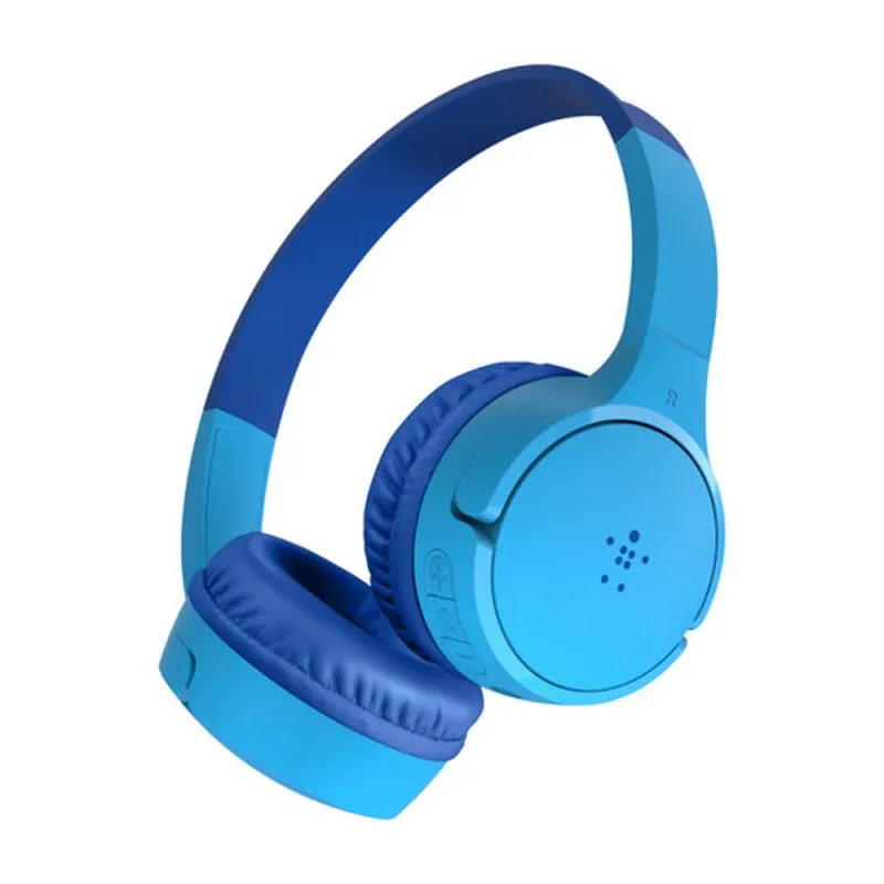 Diadema Belkin SoundForm Mini - Inalámbrico - Bluetooth - 3.5 mm - Azul - AUD002BTBL