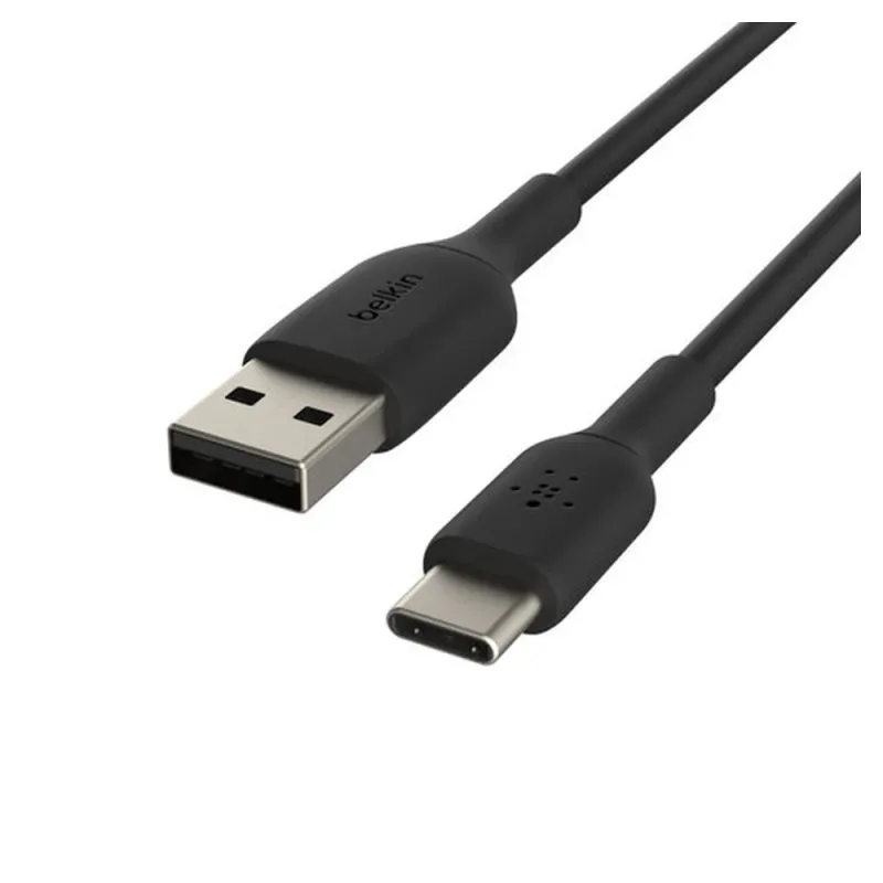 Cable USB Belkin - USB-C - 2m - Negro - CAB001BT2MBK