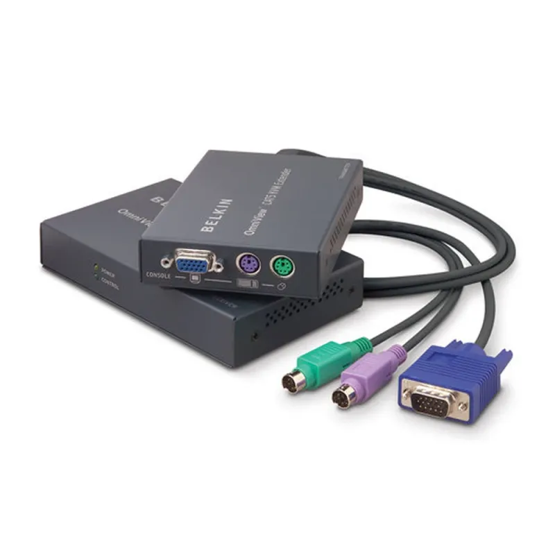 Extensor KVM Belkin OmniView - Cat5 - VGA - PS/2 - F1D084