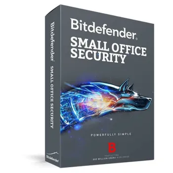 Antivirus Bitdefender Small Office Security - 5 PC + 1 Servidor + 1 Consola Cloud - 1 Año - Caja - TMBD-052