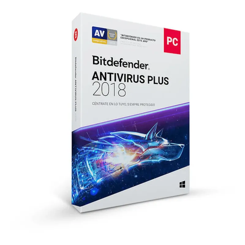Antivirus Bitdefender Plus - 3 Usuarios - 1 Año - Caja - TMBD-402