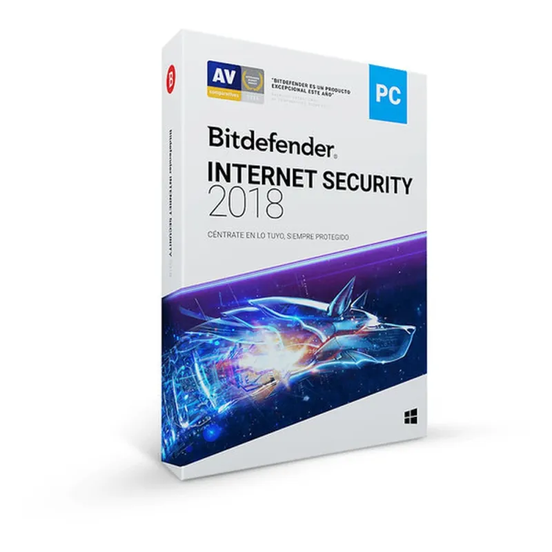 Antivirus Bitdefender Internet Security - 3 Usuarios - 1 Año - Caja - TMBD-406