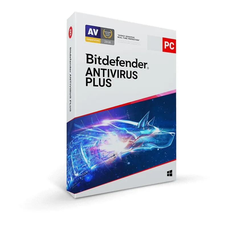 Antivirus Bitdefender Antivirus Plus - 1 Usuario - 1 Año - Electrónico - TMBD-414