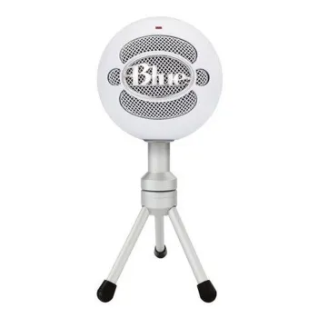 Micrófono Gamer Blue Snowball iCE - Alámbrico - USB - Blanco - 988-000070