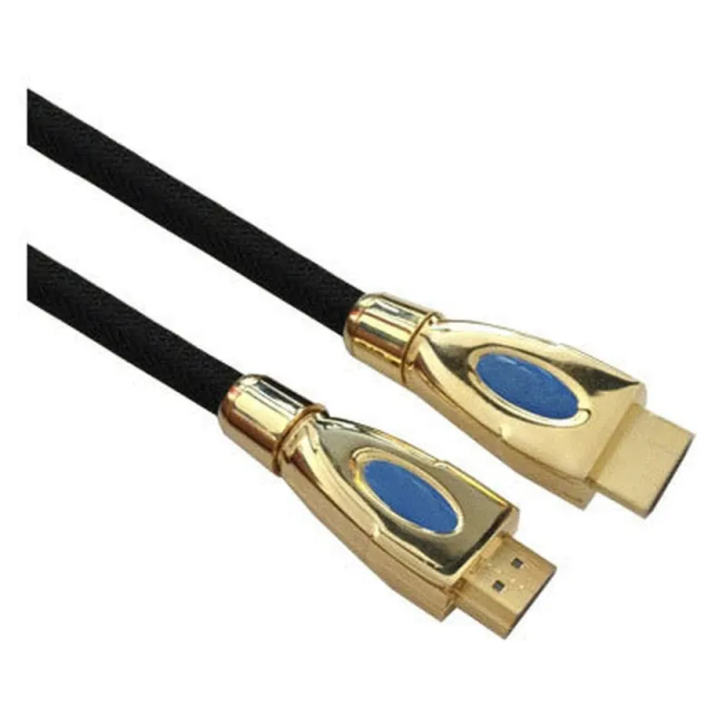 Cable HDMI BRobotix 000389 - 4M - Negro/dorado - 000389