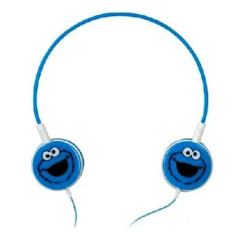 Audífonos BRobotix DJ Travel Come galletas - Alámbricos - 3.5mm - Azul - 027453