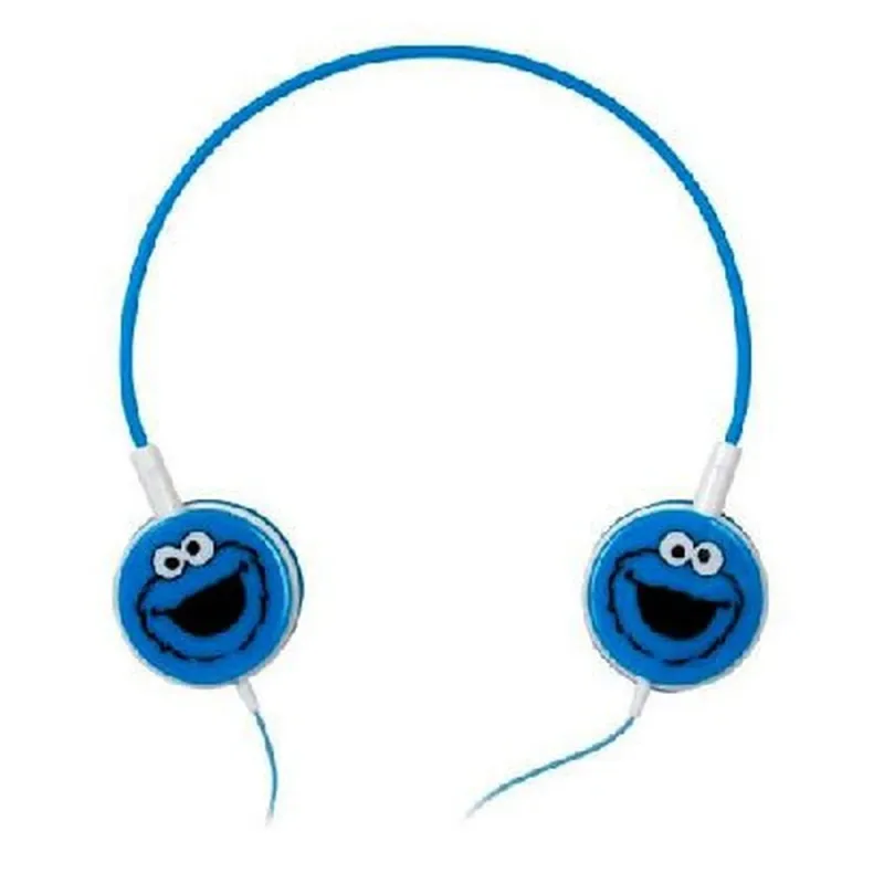 Audífonos BRobotix DJ Travel Come galletas - Alámbricos - 3.5mm - Azul - 027453