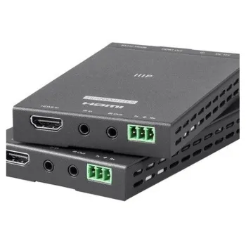 Extensor HDMI BRobotix 049310 - HDBaseT - Cat5e - RJ45 - Hasta 70 Mts - 049310