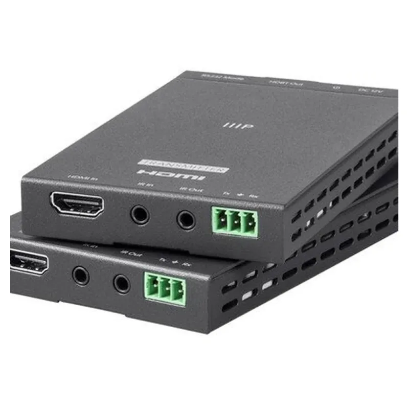 Extensor HDMI BRobotix 049310 - HDBaseT - Cat5e - RJ45 - Hasta 70 Mts - 049310