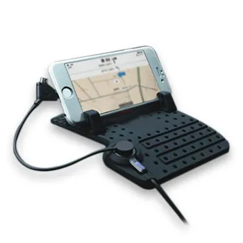 Cargador BRobotix 054080 - Puertos Micro USB/Lightning Para Auto - 054080