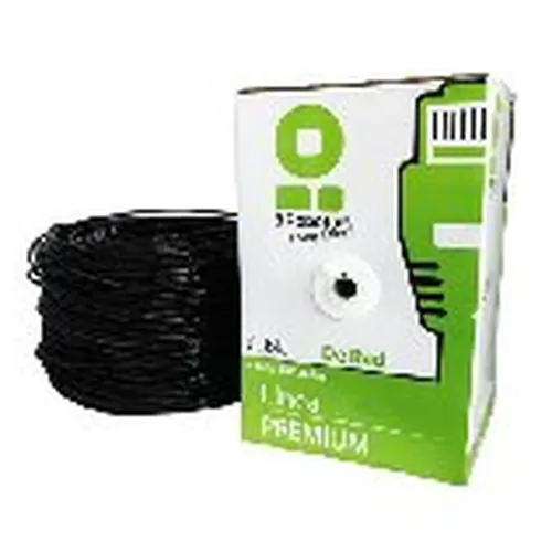 Bobina BRobotix - Cat5e - 305M - 24 AWG - Negro - 55305