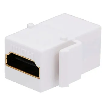 Jack HDMI BRobotix 068525 - Hembra a Hembra - Blanco - 068525