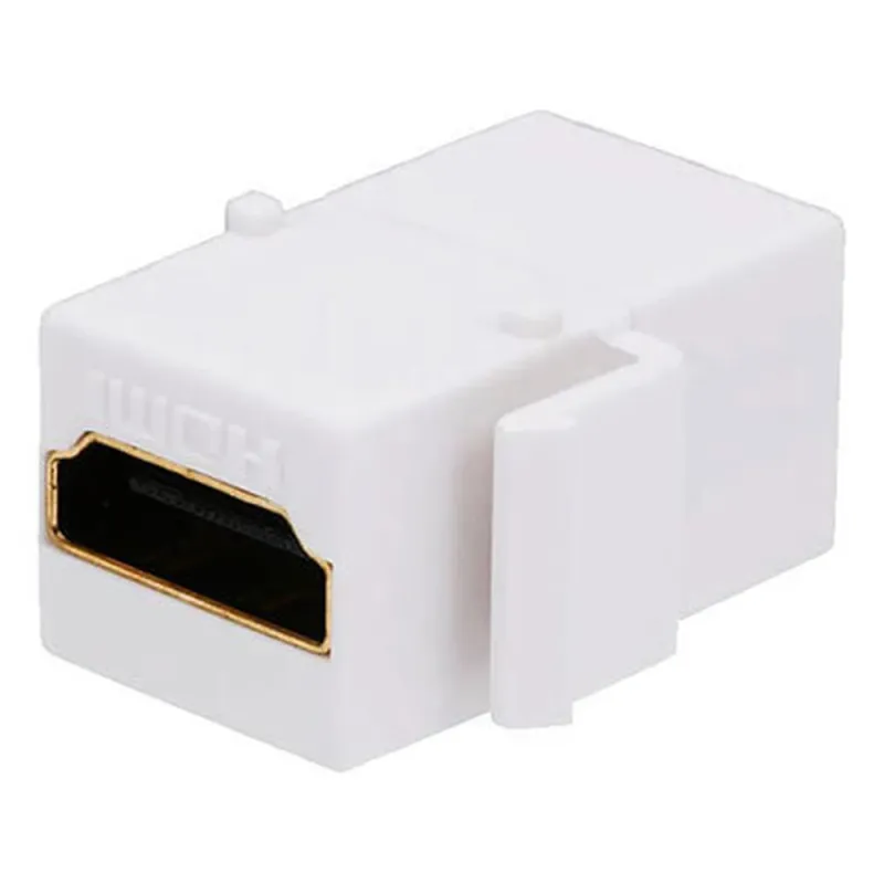 Jack HDMI BRobotix 068525 - Hembra a Hembra - Blanco - 068525