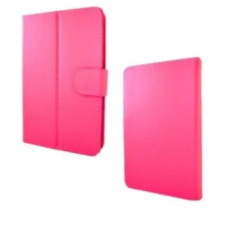 Funda para Tableta BRobotix 070020F-G - 7" - Vinipiel - Universal - Rosa - 070020F-G