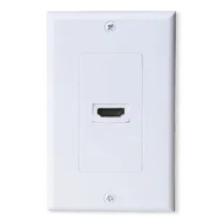 Placa de Pared BRobotix 073307 - 1 Puerto HDMI - Hembra - Con Cable Pigtail - 073307 Placa de Pared BRobotix 073307 - 1 Puerto HDMI - Hembra - Con Cable Pigtail - 073307
